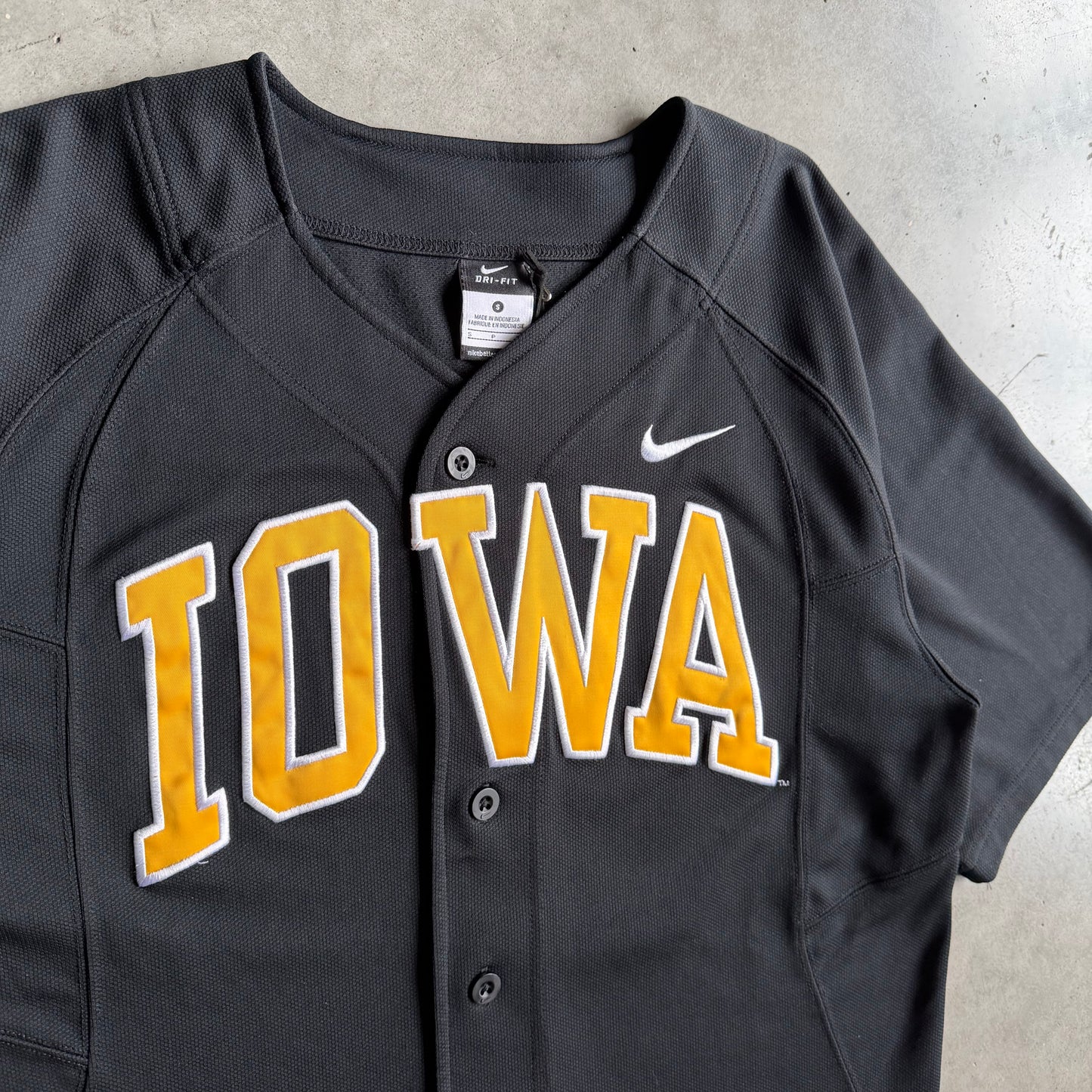 Nike Iowa Hawkeyes Baseball Jersey