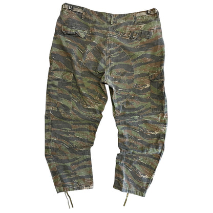 Vintage Tiger Stripe US Army Camo Surplus Cargo Pants