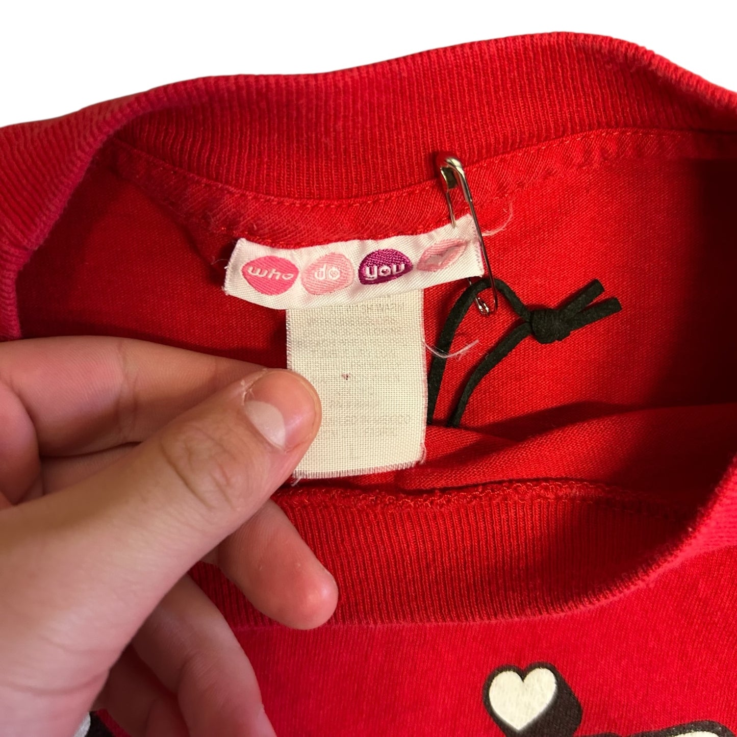 Y2K “I’m Naked Under This Shirt” Quote Tee