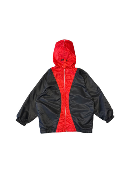 Nike 90s Youth Red And Black Windbreaker