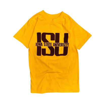 Vintage Iowa State Cyclones Velour Spell Out Tee