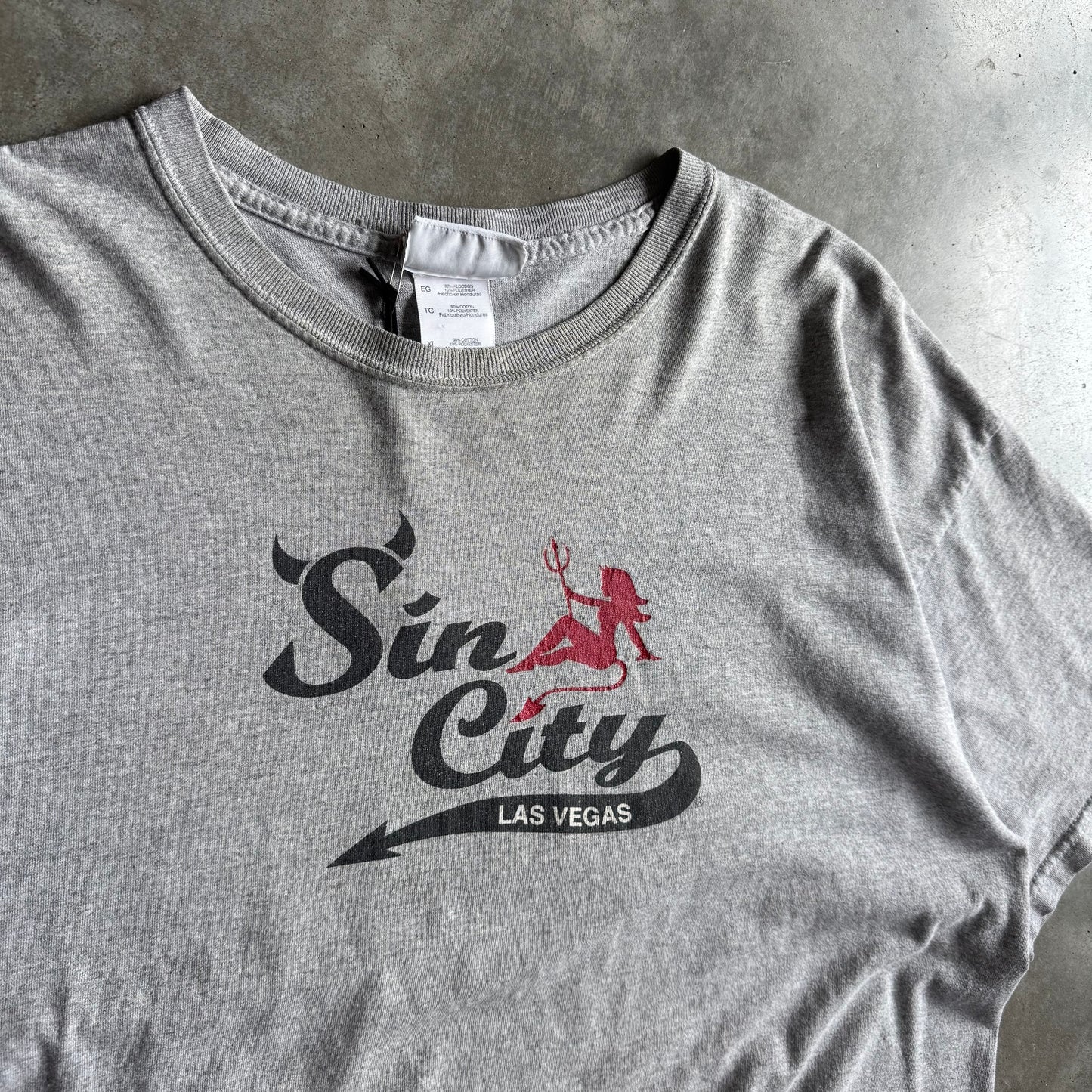 Vintage Sin City Devil Girl Tee