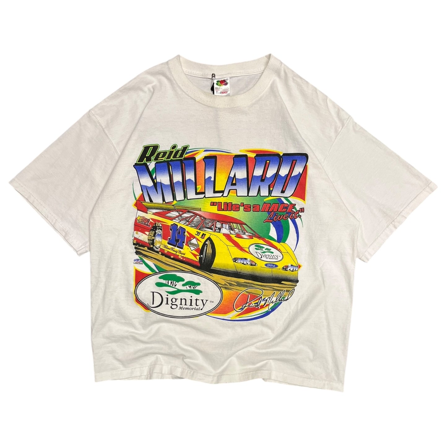 Y2K Dirt Track Racing Reid Millard Tee