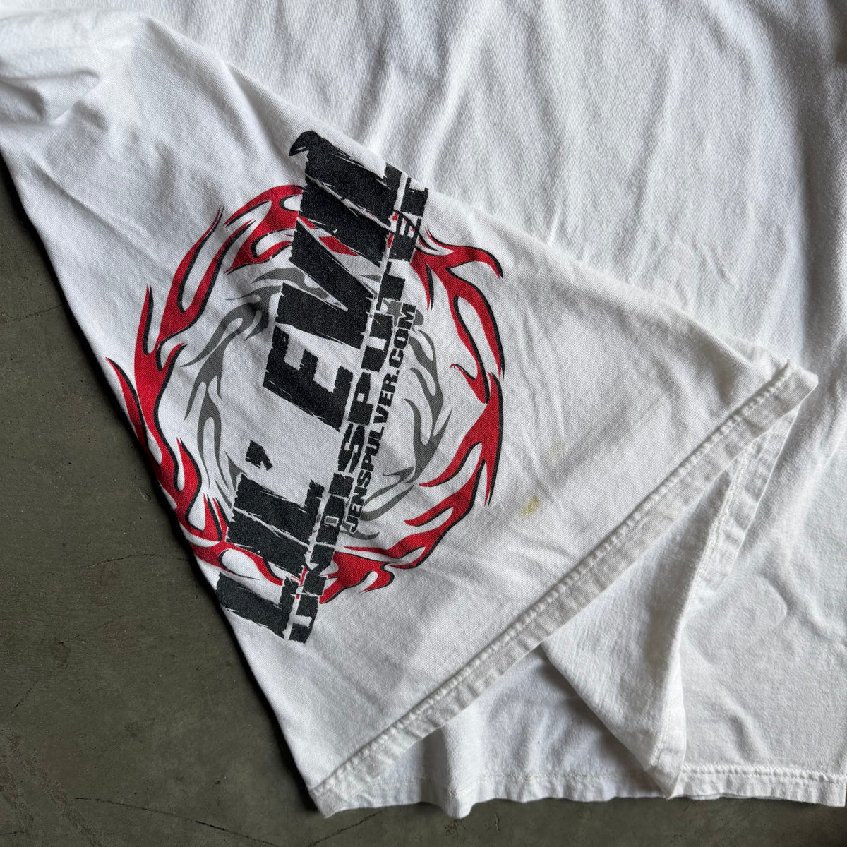 Y2K MMA Jens "Lil' Evil" Pulver Side Logo Tee