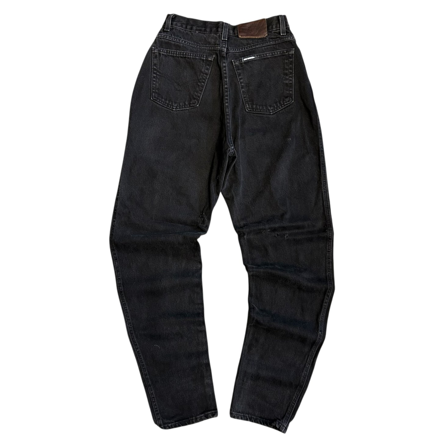 Vintage Women’s Harley Davidson Biker Blues Black Jeans