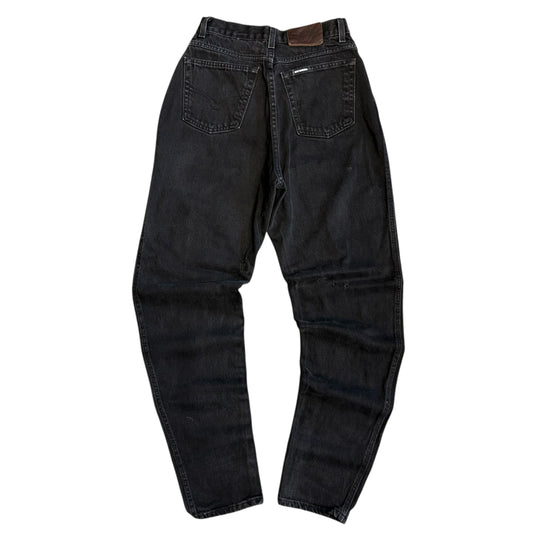 Vintage Women’s Harley Davidson Biker Blues Black Jeans