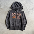 Women’s Harley Davidson “Screaming Eagle” Grey Zip Up Hoodie