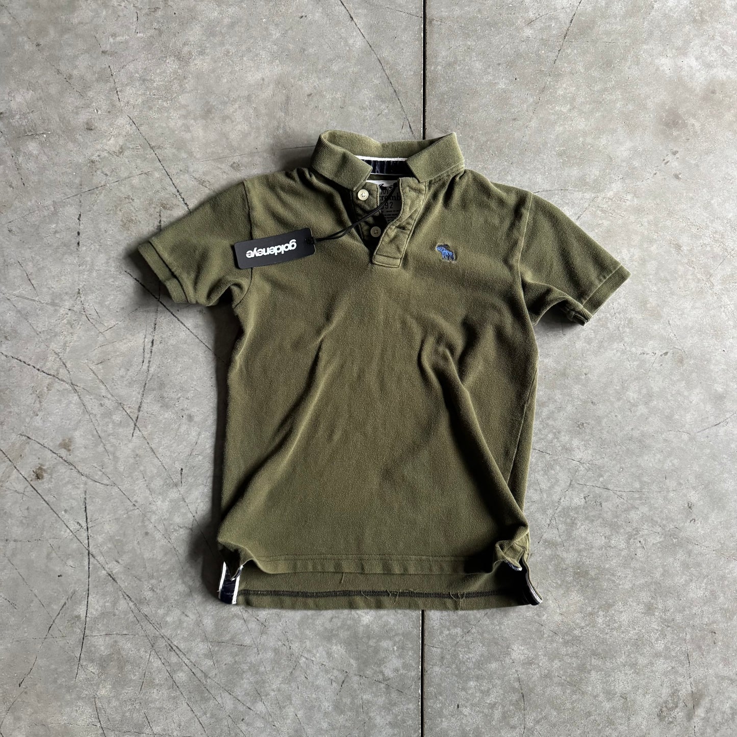 Women’s Y2K Abercrombie & Fitch Forest Green Polo