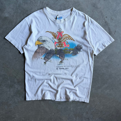 Vintage Anheuser-Busch Soaring Eagle White Tee
