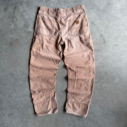 Vintage Carhartt B183 BUC Tan Double Knee Carpenter Jeans