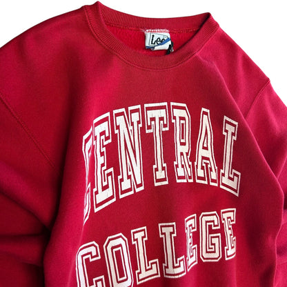 Vintage Central College Spell Out Sweatshirt