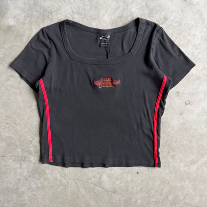 Y2K Women’s ‘04 Sturgis Rally Week Embroidered Logo Tee