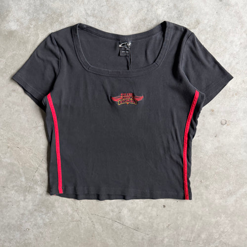 Y2K Women’s ‘04 Sturgis Rally Week Embroidered Logo Tee