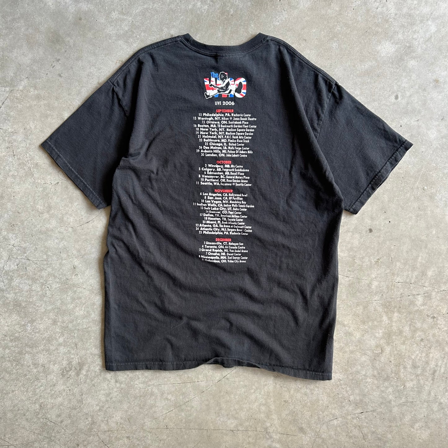 Vintage The Who 2006 North American Tour Tee