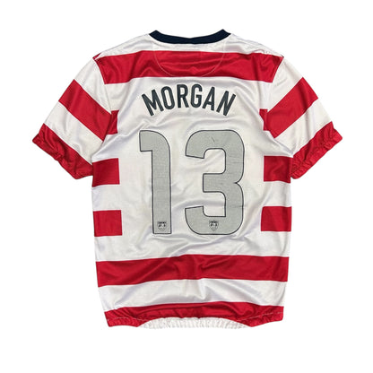 Nike USA USMNT Waldo Home Morgan Soccer Jersey