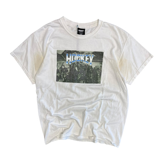 Y2K Hockey Sleeping Airplane Passengers Tee
