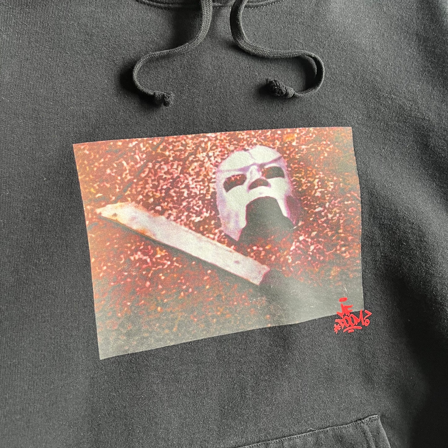 Supreme X MF DOOM FW23 Hooded Sweatshirt - Black