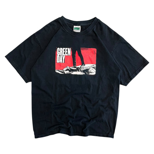 Y2K Green Day Boulevard Of Broken Dreams Tee