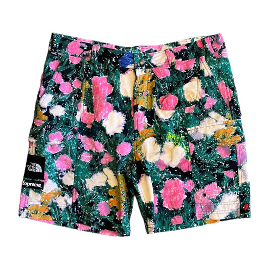 SS22 TNF X Supreme Packable Floral Shorts