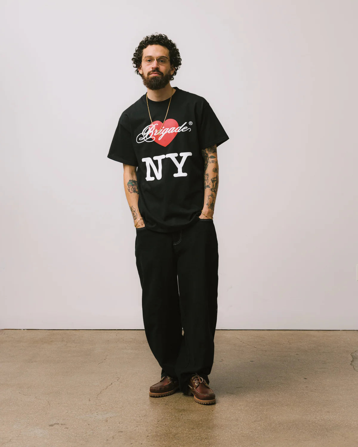 Brigade - Brigade Loves NY T-Shirt(Black)