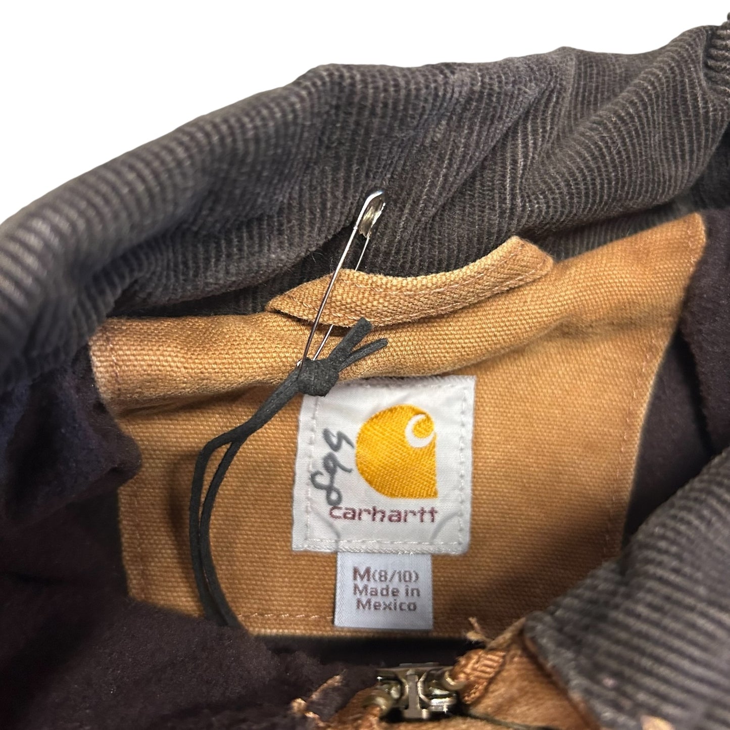 Carhartt Quilted Brick Brown Jacket