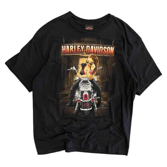 Y2K Harley Davidson Four Rivers Women Tee