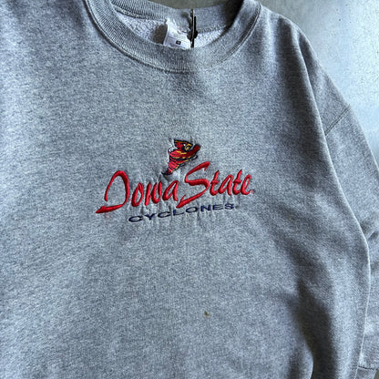 Vintage Iowa State Cyclones Small Cy Embroidered Sweatshirt