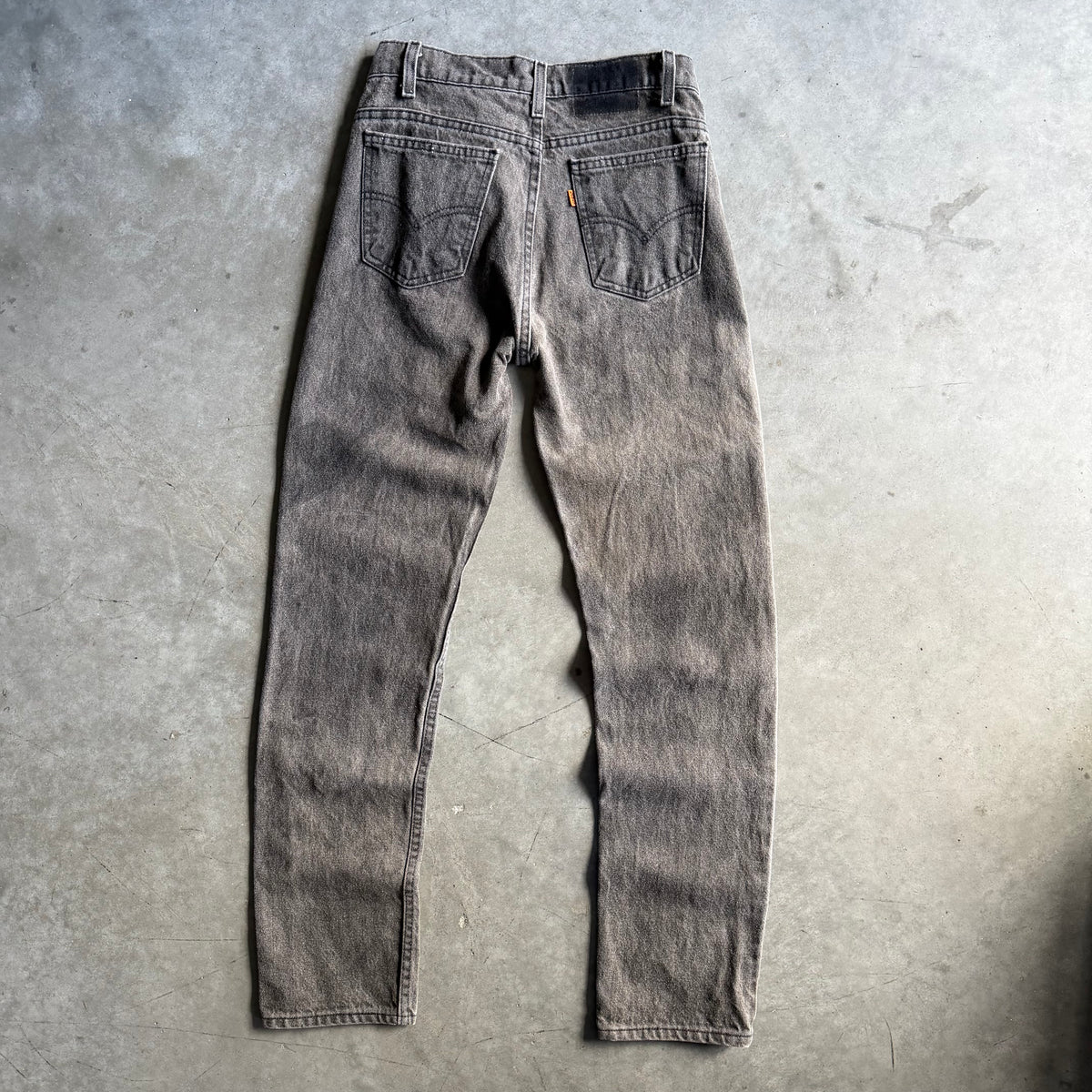 Vintage Levi’s 505 Charcoal Wash Straight Leg Jeans