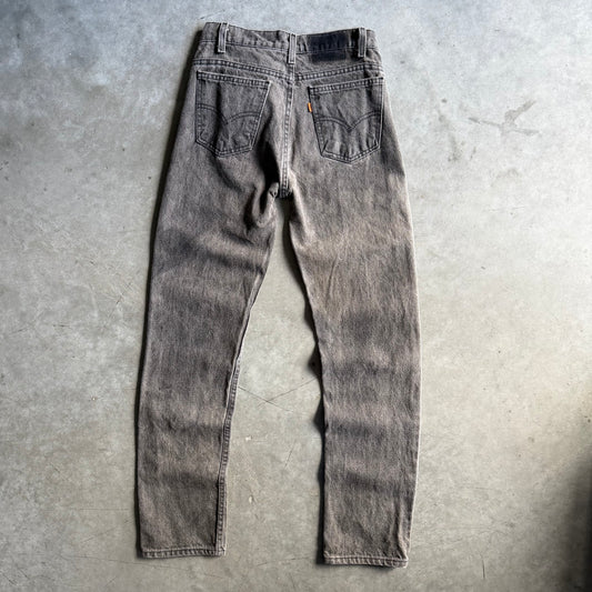 Vintage Levi’s 505 Charcoal Wash Straight Leg Jeans
