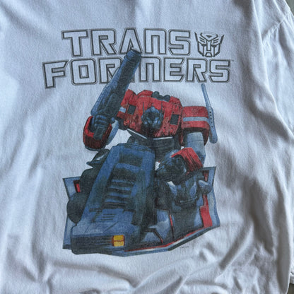 Vintage Transformers Optimus Prime Battle Pose Longsleeve
