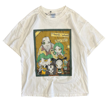 Vintage Family Values 2001 Family Portrait T Shirt