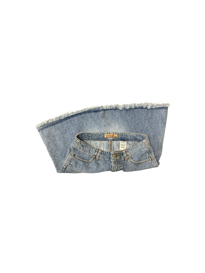 Women’s Y2K Paris Blues Jean Skirt