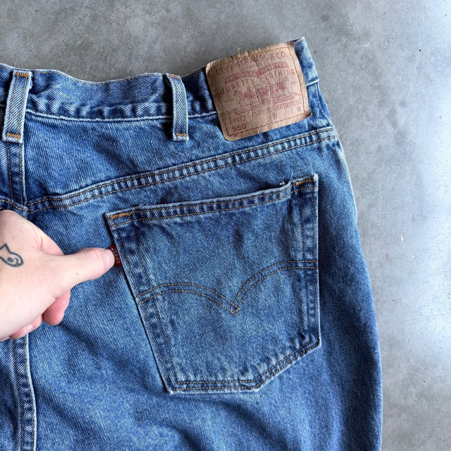 Y2K Levi’s 550 Chopped Jorts