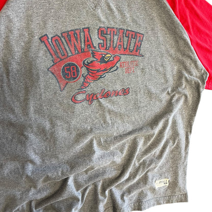 Y2K J. America Iowa State Cyclones Baseball Tee