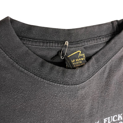 Vintage ‘F*ck it’ Black Tee