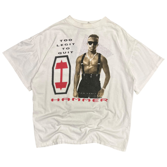 Vintage MC Hammer ‘Too Legit To Quit’ Tee