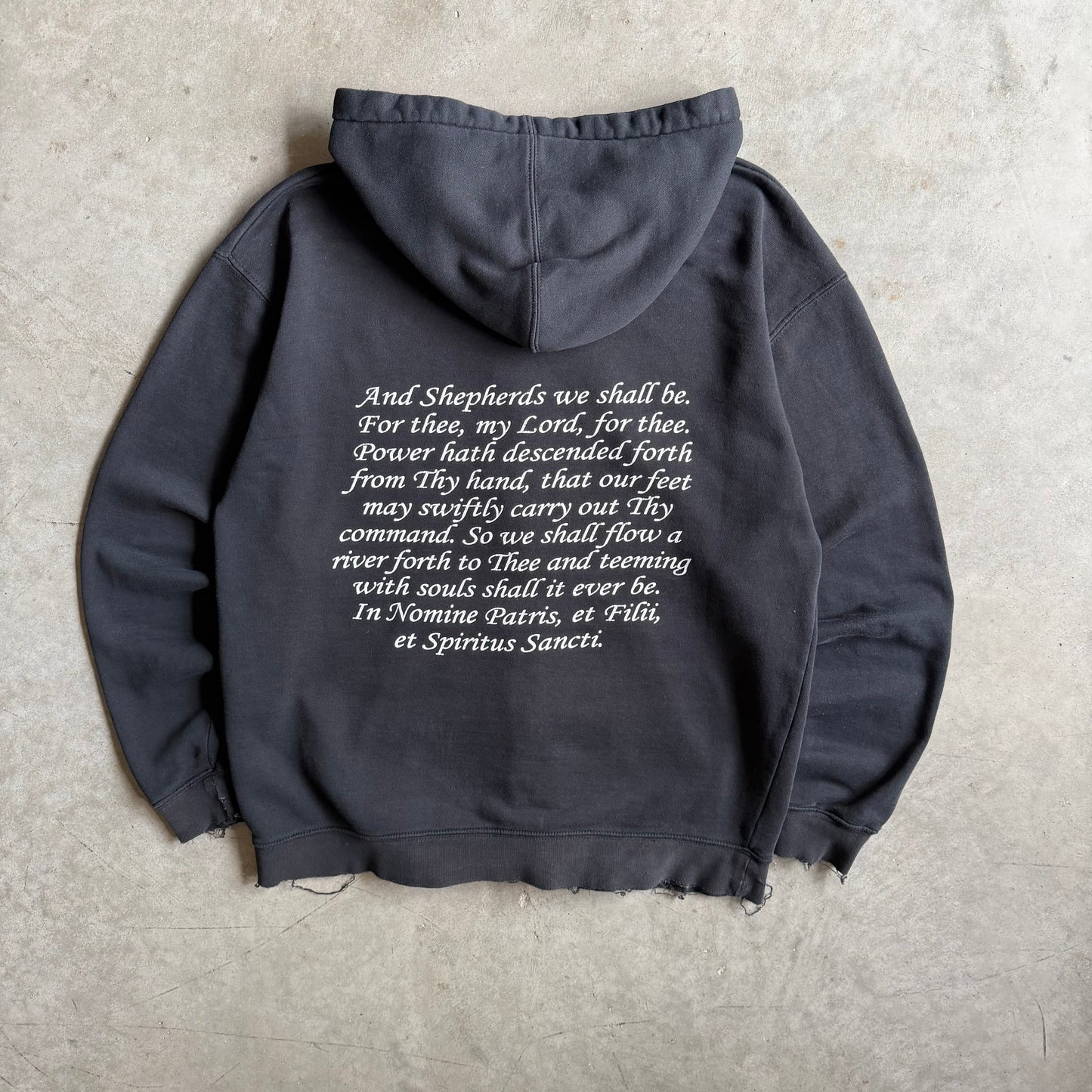 Vintage Boondock Saints Black Graphic Zip Up