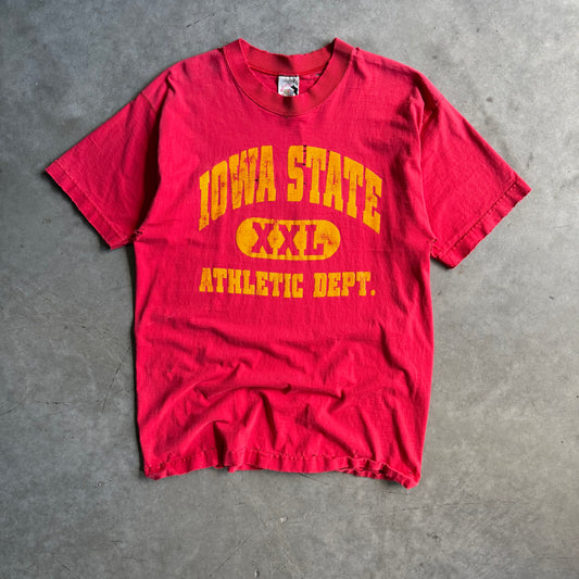 Y2K Distressed Iowa State Athletic Dept Tee