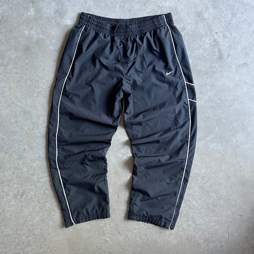 Vintage Nike Black & White Baggy Track Pants