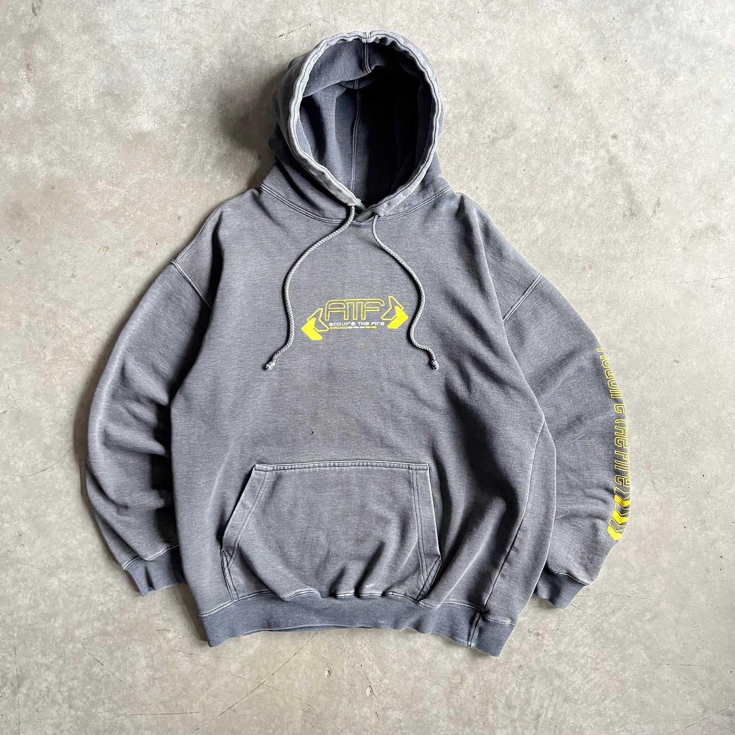 Y2K ATF ‘Acquire The Fire’ Faded Hoodie