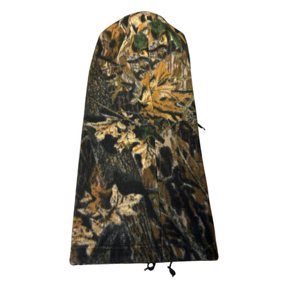 Vintage Adjustable Camo Fleece Hood