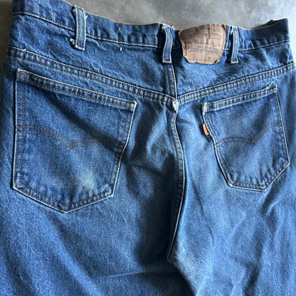 Vintage Orange Tab 517 Levi Denim Jeans