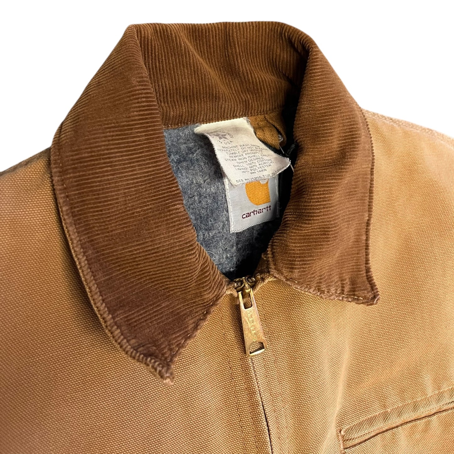 Vintage 80s Carhartt Brown Detroit Jacket