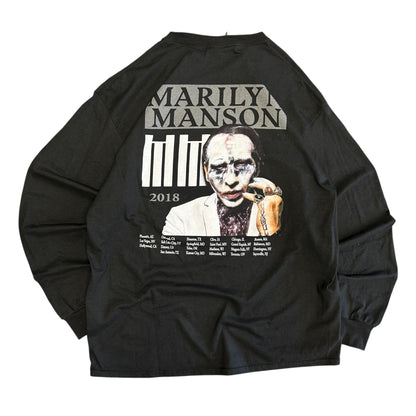 2018 Marilyn Manson Heaven Upside Down Tour Tee