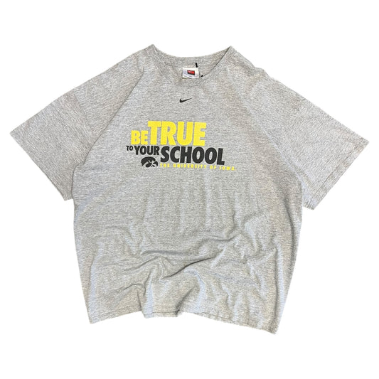 Vintage Nike “Be True To Your School” University Of Iowa Tee