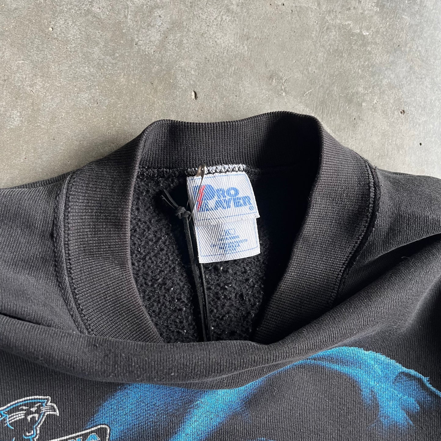 Vintage Pro Player Carolina Panthers 3D Graphic Crewneck