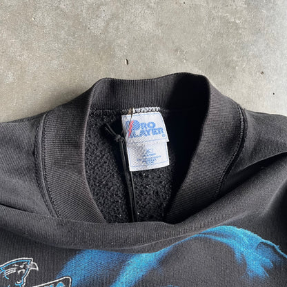 Vintage Pro Player Carolina Panthers 3D Graphic Crewneck
