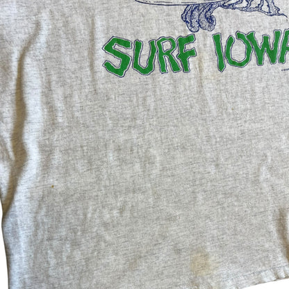 Vintage Distressed Surf Iowa Pig T Shirt