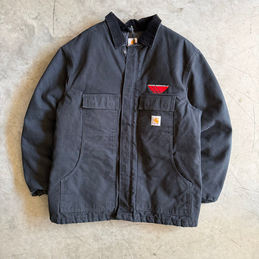 Carhartt ‘C003-BLK’ Black Long Winter Coat