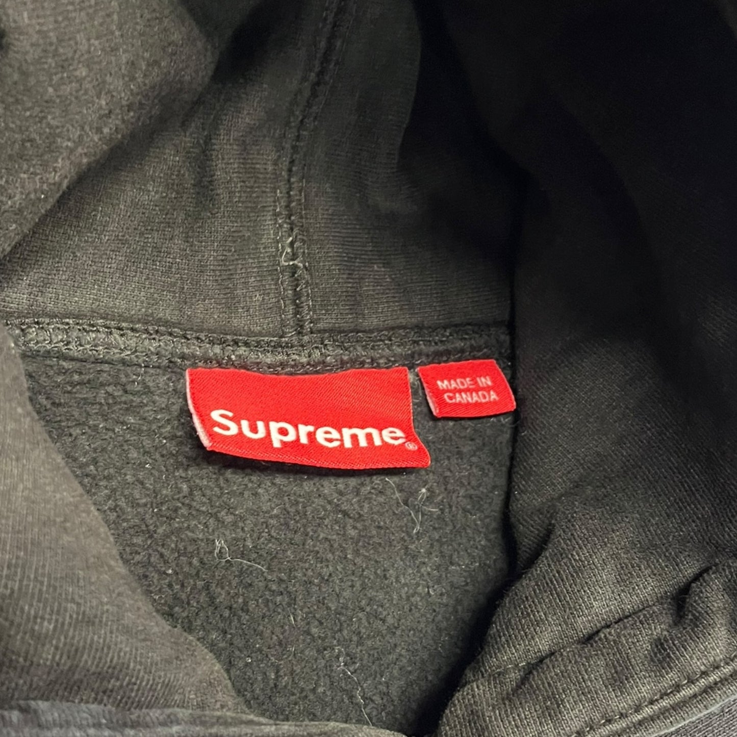 FW14 Supreme Burning Crosses Madonna Hoodie